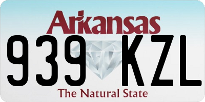 AR license plate 939KZL