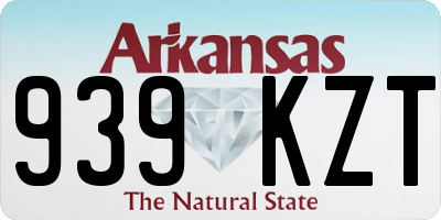 AR license plate 939KZT