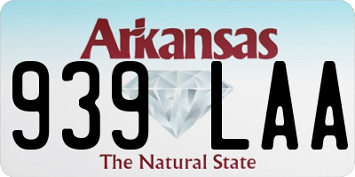 AR license plate 939LAA