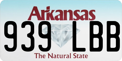 AR license plate 939LBB