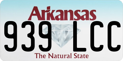 AR license plate 939LCC
