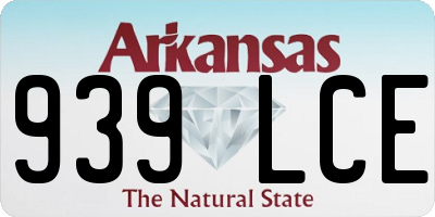 AR license plate 939LCE