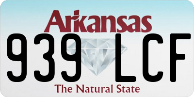 AR license plate 939LCF
