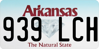 AR license plate 939LCH