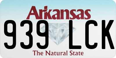 AR license plate 939LCK