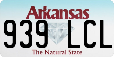 AR license plate 939LCL