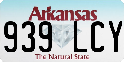 AR license plate 939LCY
