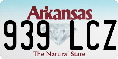 AR license plate 939LCZ