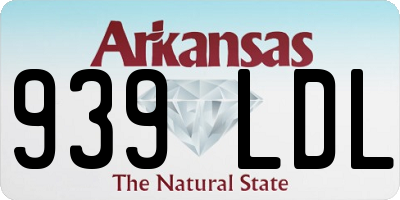 AR license plate 939LDL