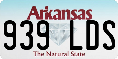 AR license plate 939LDS