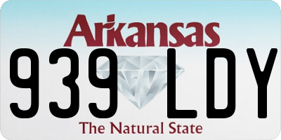 AR license plate 939LDY