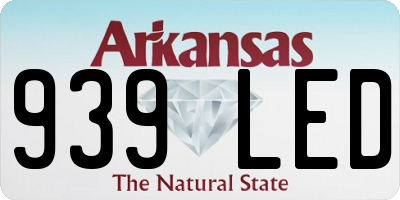 AR license plate 939LED