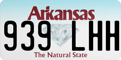 AR license plate 939LHH