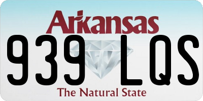 AR license plate 939LQS