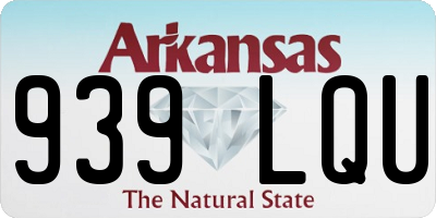 AR license plate 939LQU