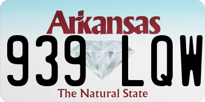 AR license plate 939LQW