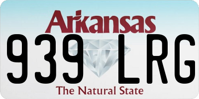 AR license plate 939LRG