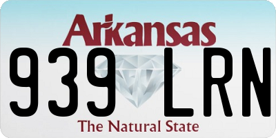 AR license plate 939LRN