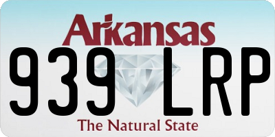 AR license plate 939LRP