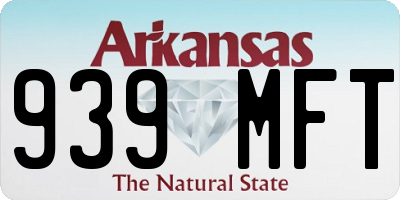 AR license plate 939MFT