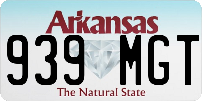 AR license plate 939MGT