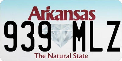 AR license plate 939MLZ