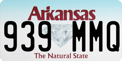 AR license plate 939MMQ