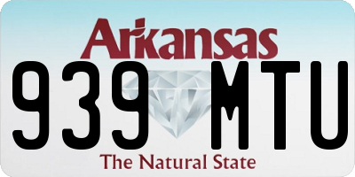 AR license plate 939MTU