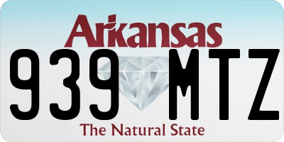 AR license plate 939MTZ