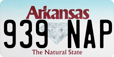 AR license plate 939NAP