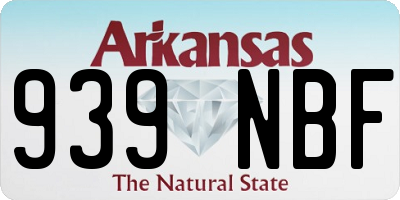 AR license plate 939NBF