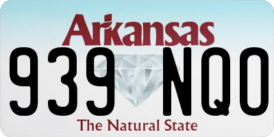 AR license plate 939NQO