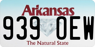 AR license plate 939OEW