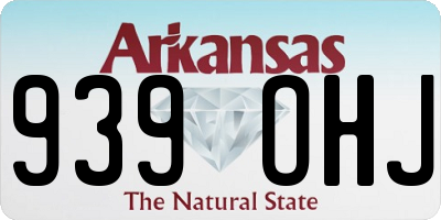 AR license plate 939OHJ
