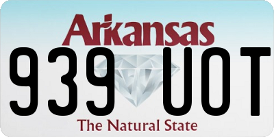 AR license plate 939UOT