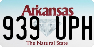 AR license plate 939UPH