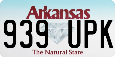 AR license plate 939UPK