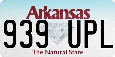 AR license plate 939UPL