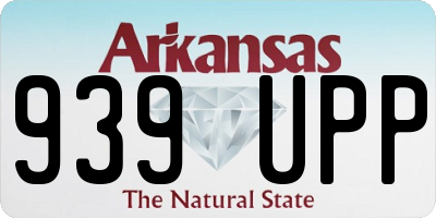 AR license plate 939UPP