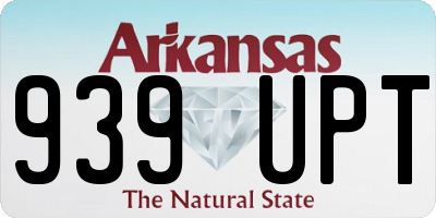 AR license plate 939UPT
