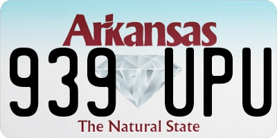 AR license plate 939UPU