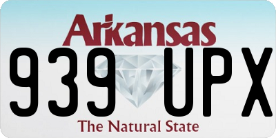 AR license plate 939UPX
