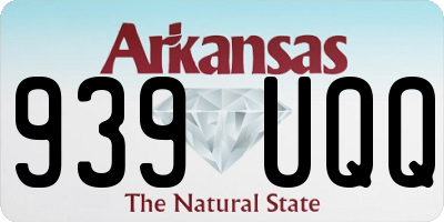 AR license plate 939UQQ
