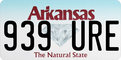 AR license plate 939URE