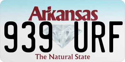 AR license plate 939URF