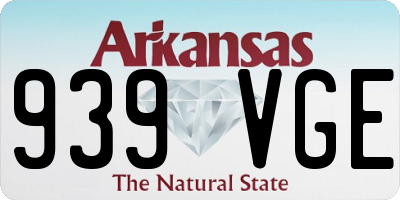 AR license plate 939VGE