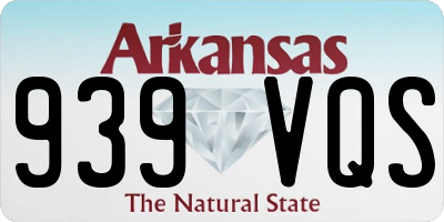 AR license plate 939VQS