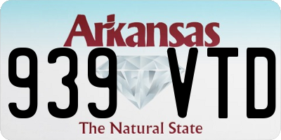 AR license plate 939VTD