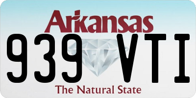 AR license plate 939VTI