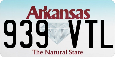 AR license plate 939VTL